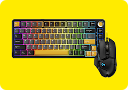 Gamer egér és billentyűzet