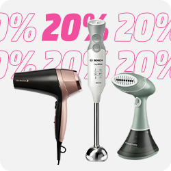 20% Háztartási kisgépek
