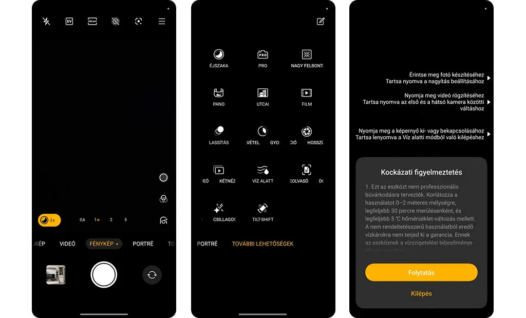Realme GT 7 kezelőfelület