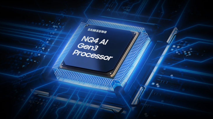 Ein SAMSUNG NQ4 AI Gen3 Processor