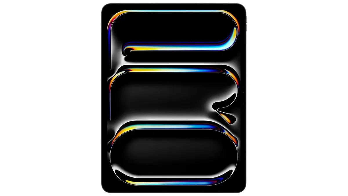 Das Apple iPad Pro vor weißem Hintergrund.