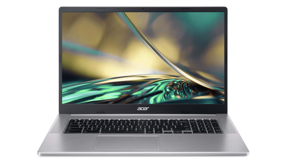 Acer Chromebook 317 aufgeklappt