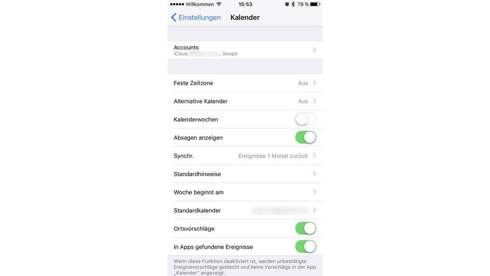 Iphone Kalender Erinnerung Vibration 