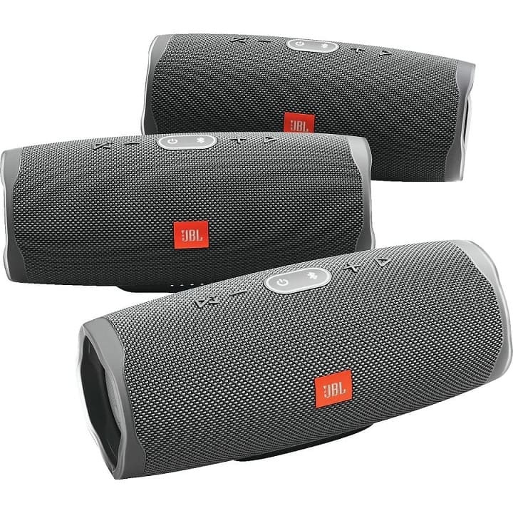 JBL Charge 4 Bluetooth Lautsprecher Grau bei MediaMarkt
