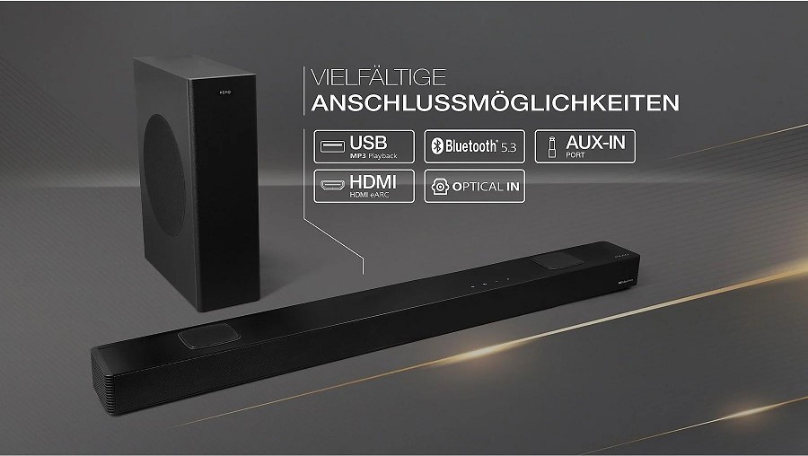 PEAQ 512 Dolby Atmos Soundbar bei MediaMarkt