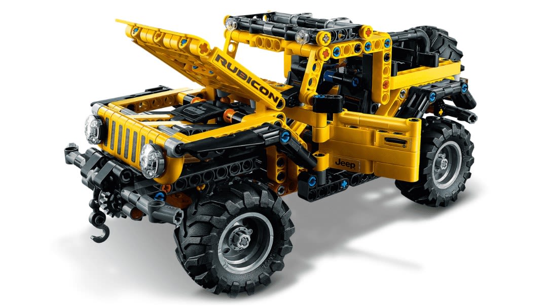 LEGO Technic 42122 Jeep® Wrangler Auto mit offener Tür und Motorhaube