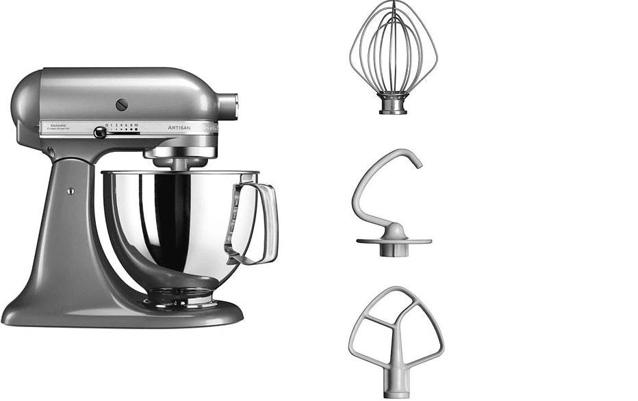 kitchenaid 5ksm125eqg artisan küchenmaschine