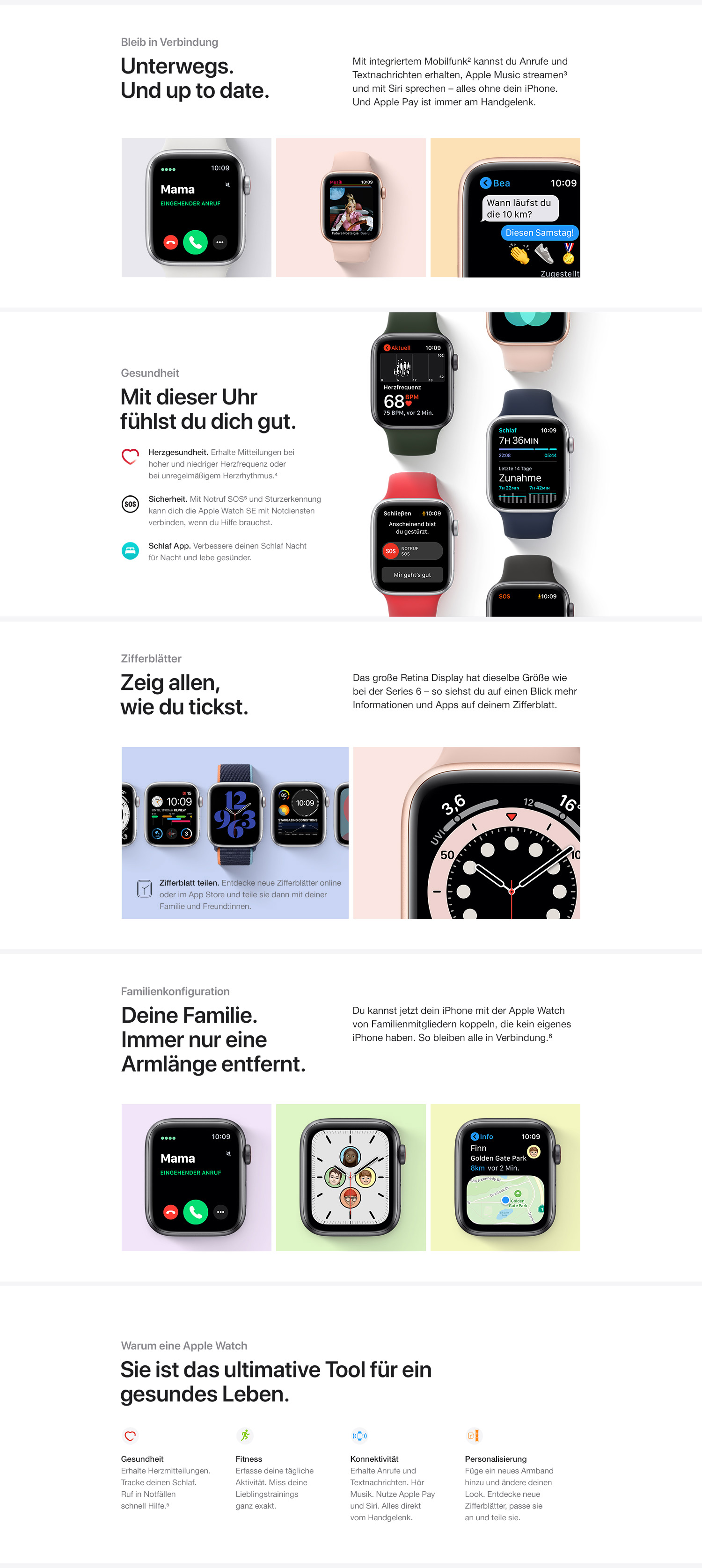 APPLE Watch SE Nike (GPS + Cellular) 44mm Smartwatch 
