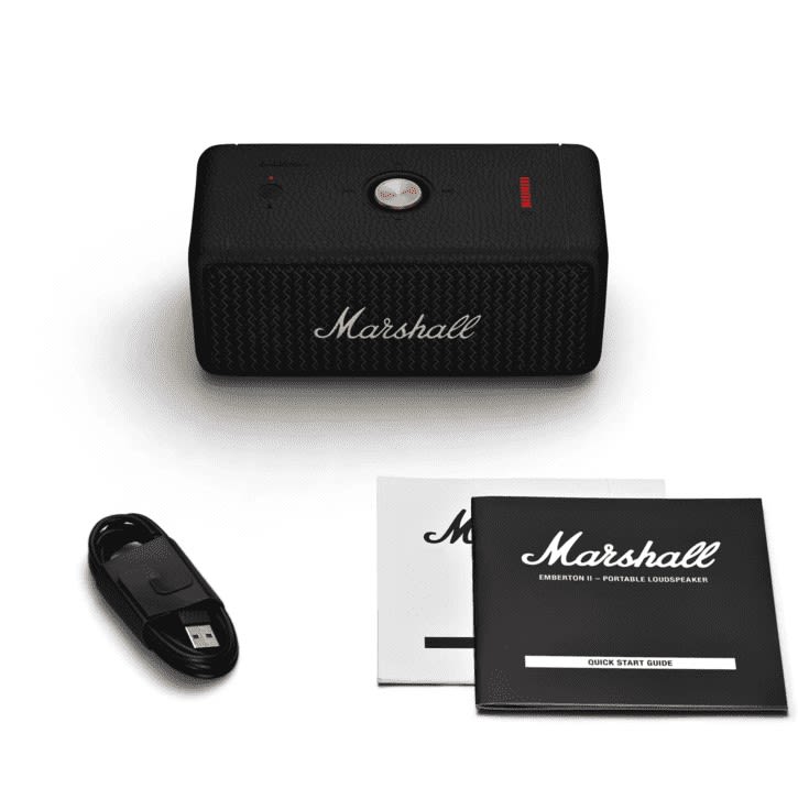 Lass dich vom MARSHALL Emberton II Bluetooth Lautsprecher begeistern