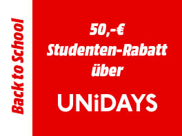 50,-€ Studenten-Rabatt ᵃ