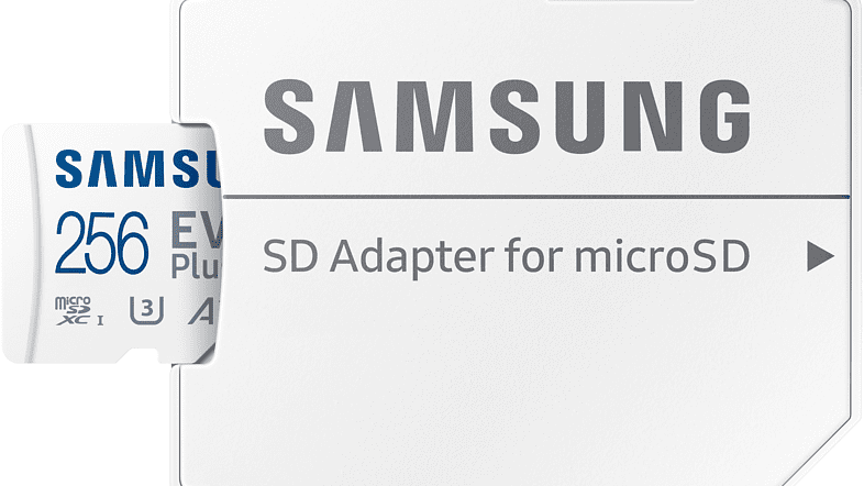 SAMSUNG EVO Plus Micro SDXC Speicherkarte mit Adapter