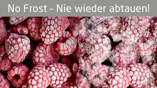 Mit dem KFK 611 C NF von KOENIC ist aufwändiges Abtauen Schnee von gestern.