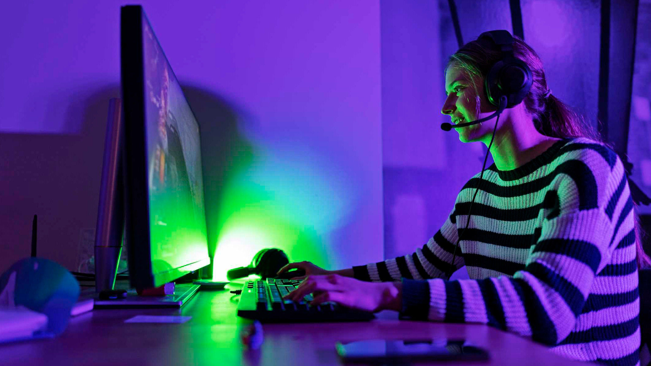 Gaming, Computerbildschirm
Urheberrechte: Getty Images / Imgorthand
