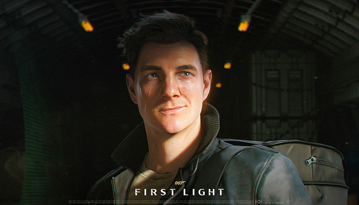 Packung des Actionspiels „007 First Light”.