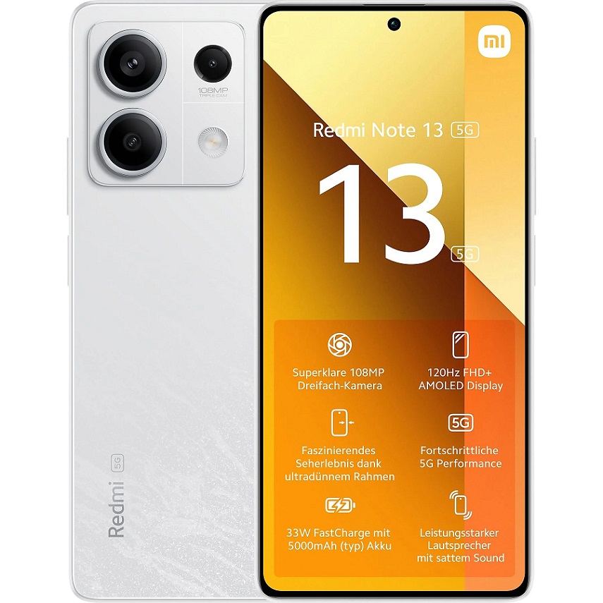 XIAOMI Redmi Note 13 5G 256 GB Arctic White MediaMarkt