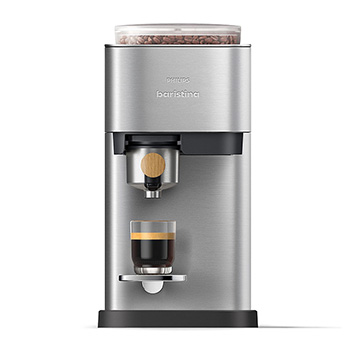 Philips Baristina Espressomaschine in der Farbe Edelstahl