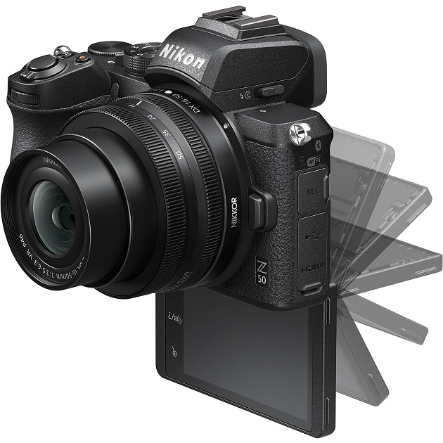 NIKON Z 50 Kit Systemkamera mit Objektiv bei MediaMarkt