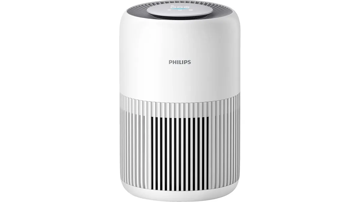 Der Philips PureProtect Mini vor weißem Hintergrund.