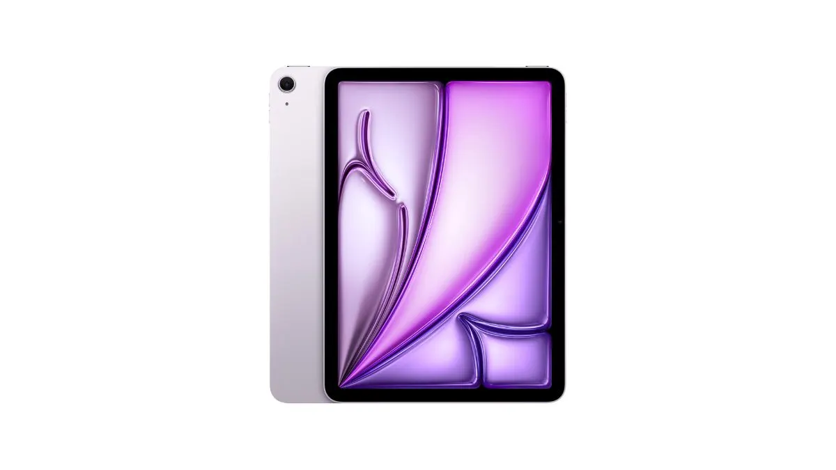 Das Apple iPad Air 11 (2026) vor weißem Hintergrund.