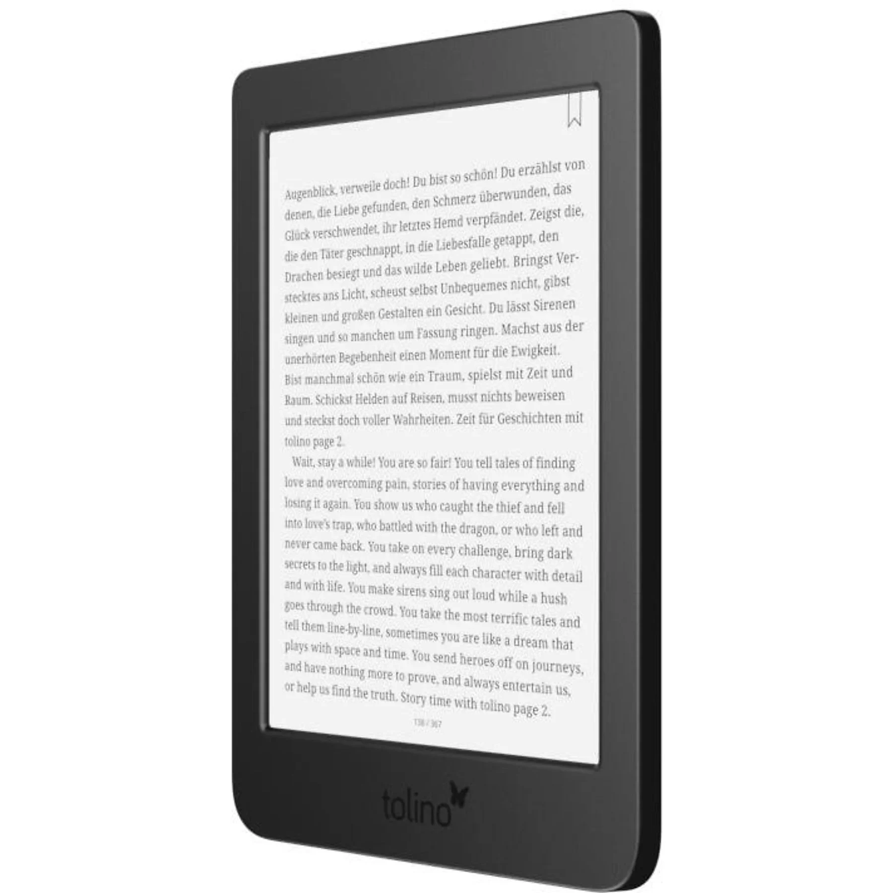 TOLINO page 2 6 GB USB eBookReader bei MediaMarkt
