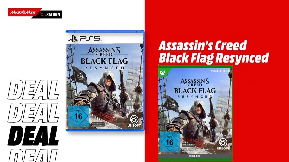 Assassin's Creed Black Flag Resynced für PlayStation 5 & XBOX Series X