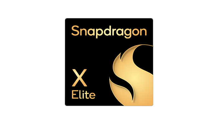 Logo des Snapdragon X Elite Prozessors.