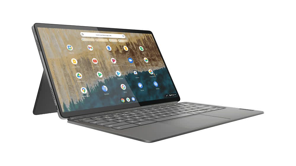 Lenovo IdeaPad Duet 5 Chromebook aufgeklappt