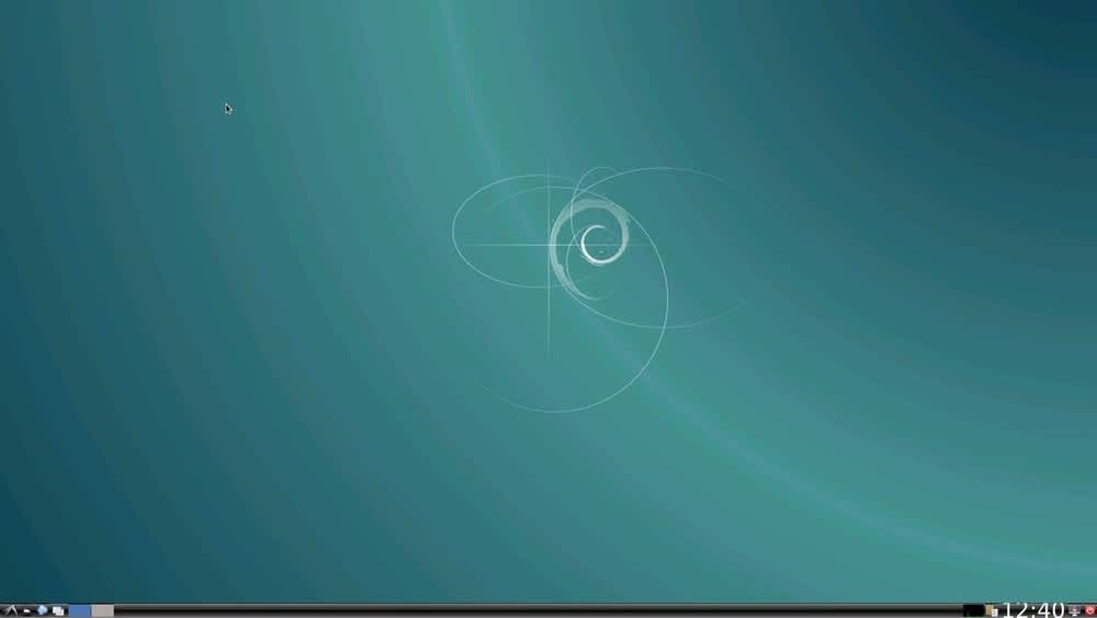 Ein Screenshot zeigt den Linux-Desktop.