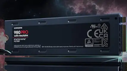 Samsung 980 PRO NVMe™ M.2 SSD.