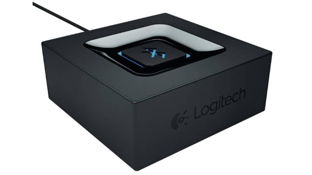 Schwarzer Bluetooth-Adapter von Logitech 