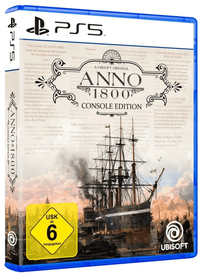 Genieße einen lokalen oder online Multiplayer in der Anno 1800 Console Edition PS5