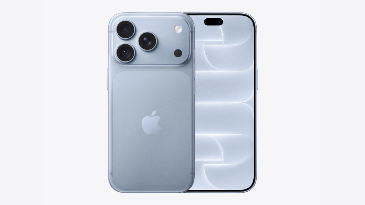 Vorder- und Rückansicht des Smartphones Apple iPhone 18 Pro