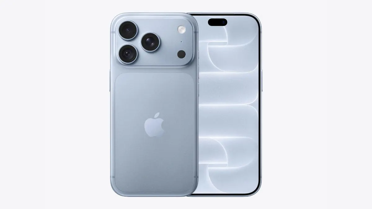 Vorder- und Rückansicht des Smartphones Apple iPhone 18 Pro