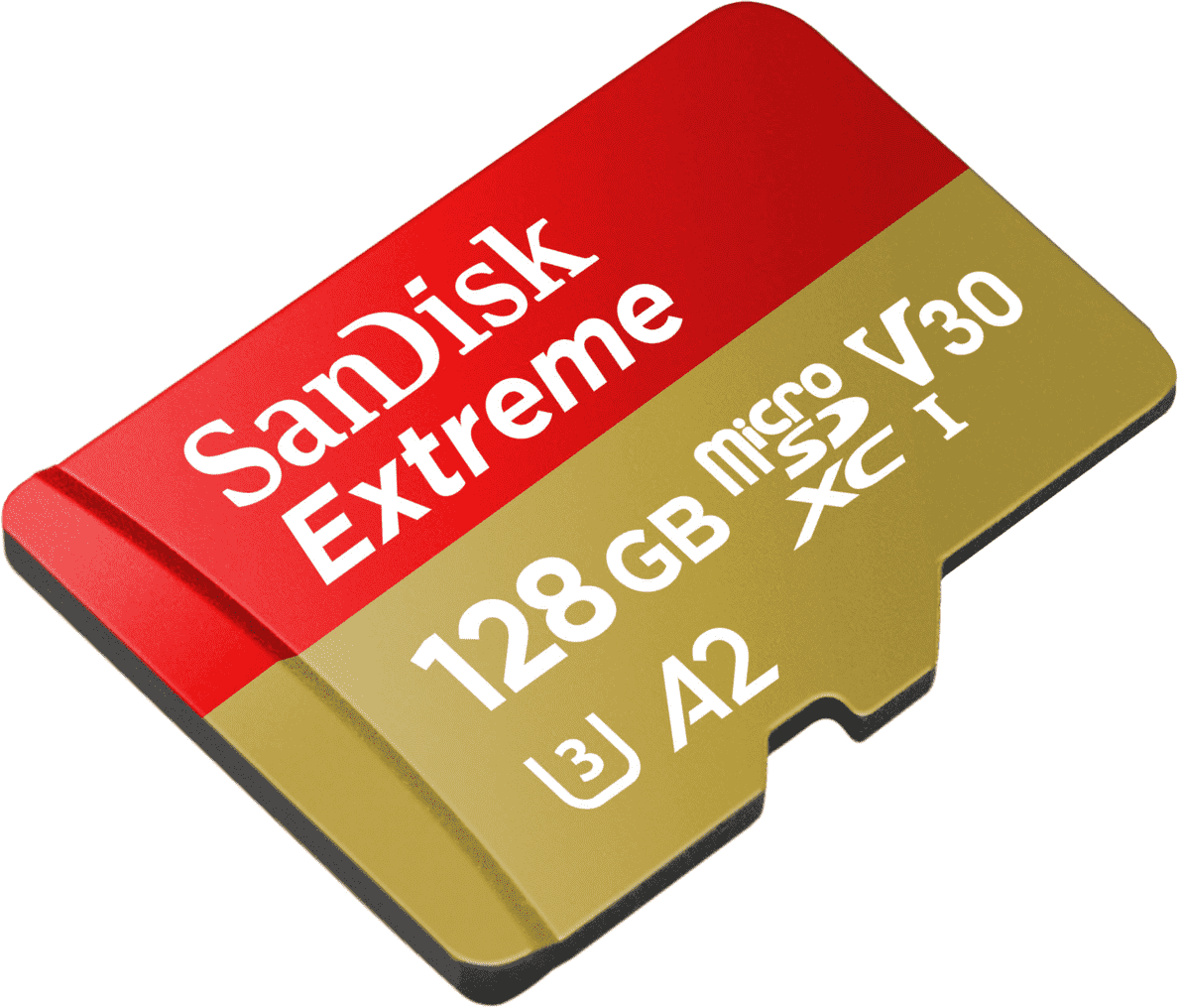 Die SANDISK Extreme Micro-SDXC 128 GB Speicherkarte kannst du bei vielen Geräten einsetzen.