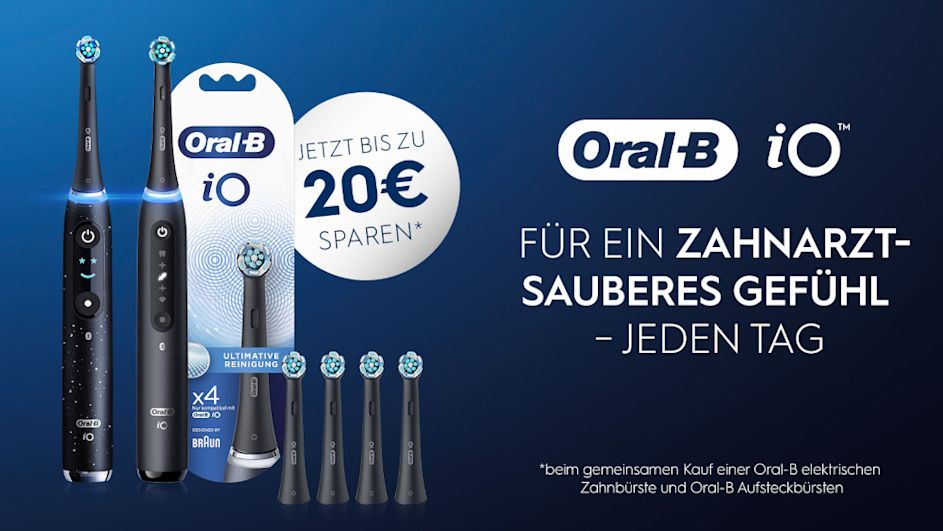 Oral-B Verbundkaufaktion.