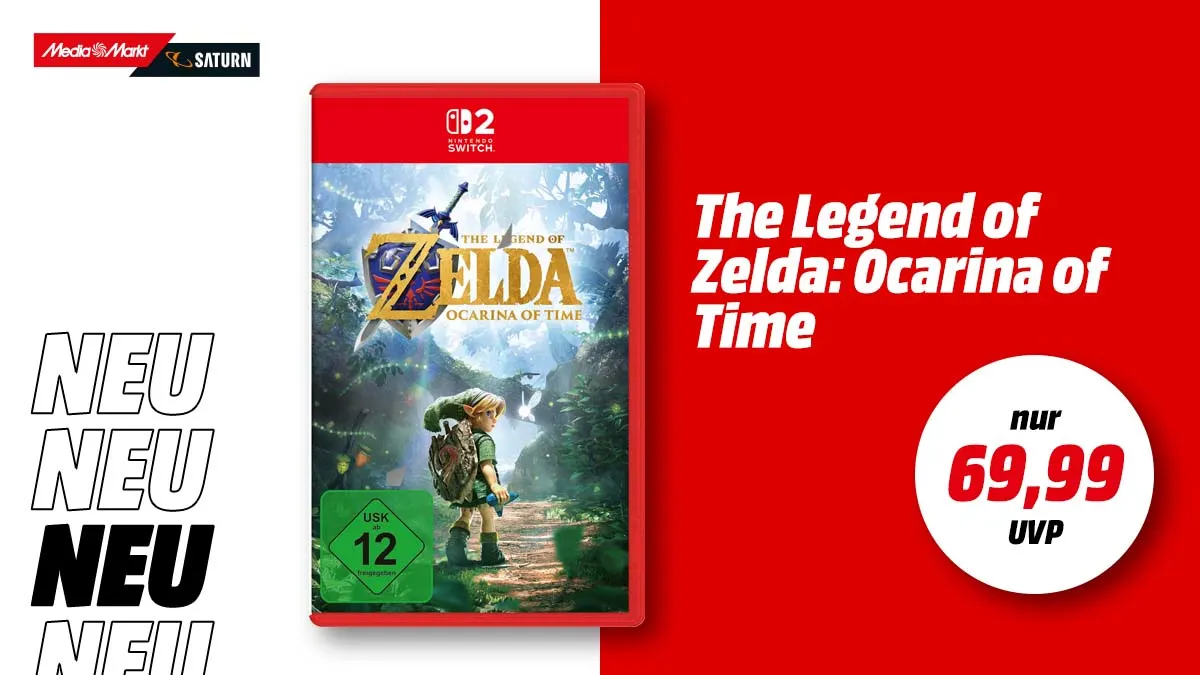 The Legend of Zelda: Ocarina of Time neu für Nintendo Switch 2