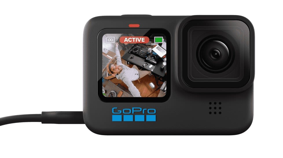 GOPRO HERO11 Action Kamera während einer Video Aufnahme