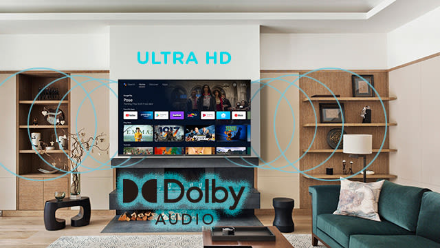 Mit viermal so vielen Bildpunkten wie bei Full HD, kannst Du Dich auf eine gestochen scharfe Darstellung von Filmen, Serien und TV-Programmen freuen.