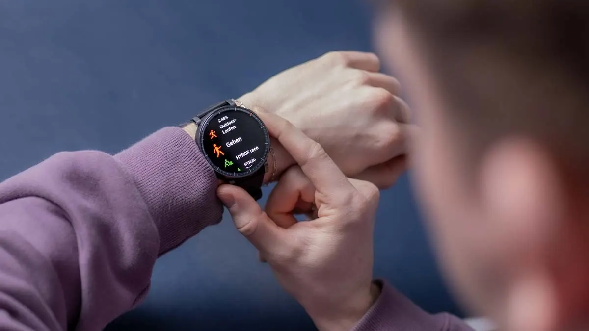 Niklas benutzt die Amazfit Active Max.