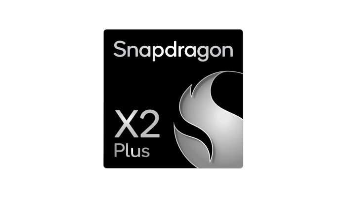 Logo des Snapdragon X2 Plus Prozessors.