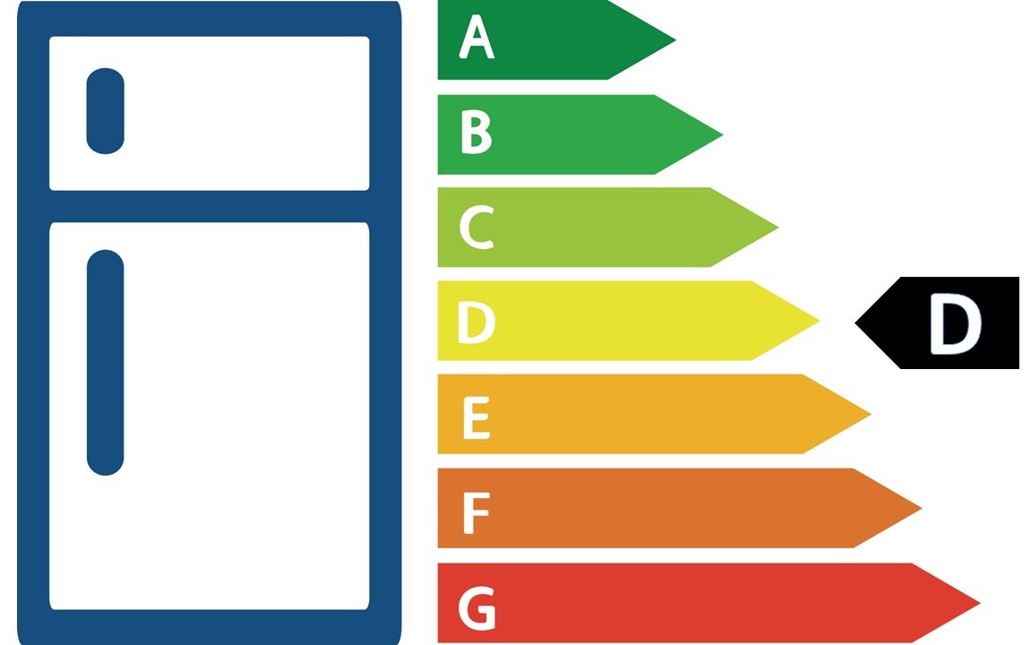Energieklasse D für BAUKNECHT KDA 1430 S Kühlgefrierkombination