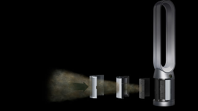 Erkennt und entfernt Schadstoffe mit einem leistungsstarken HEPA-13 Filter