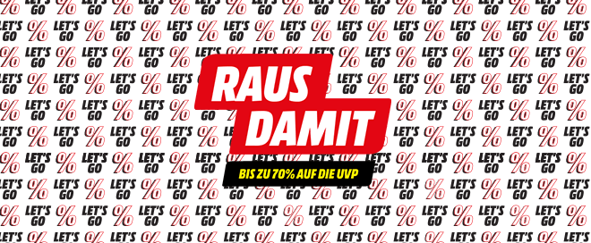 Bis zu 70% auf die UVP