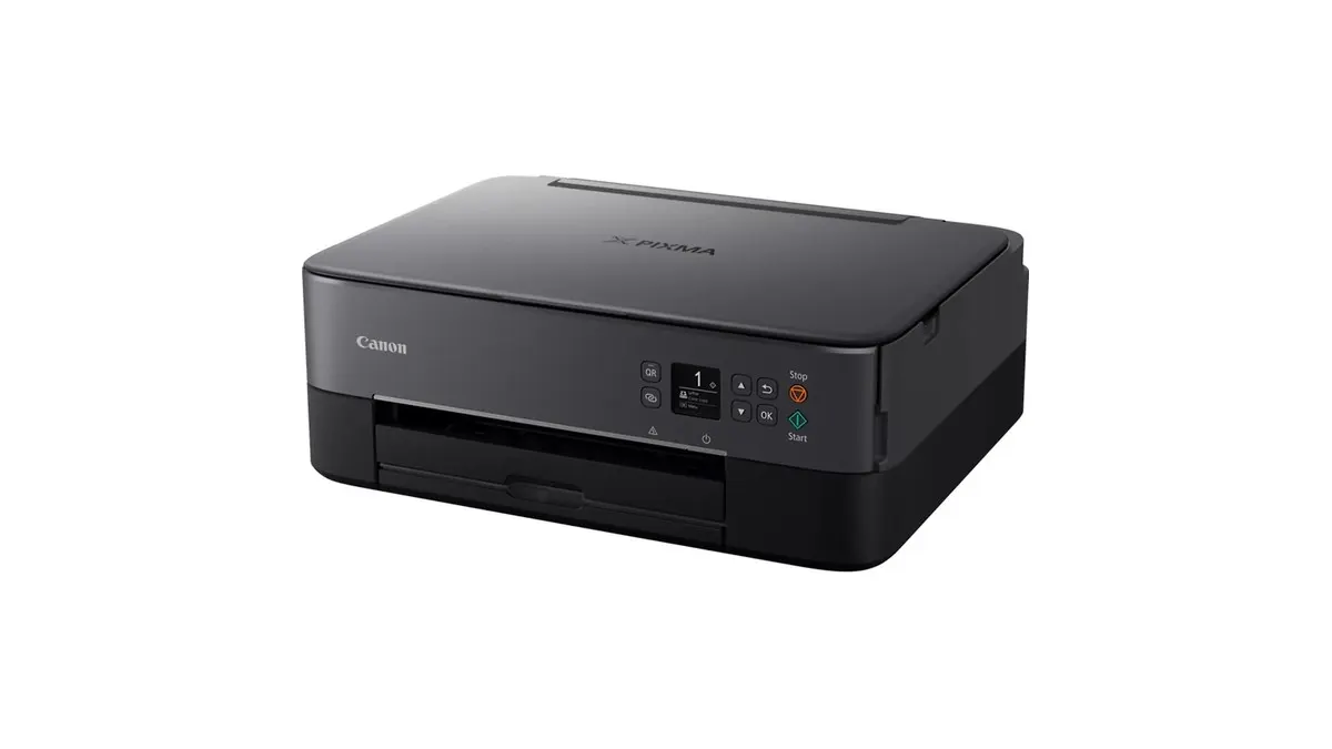 Der Canon Pixma TS5350i vor weißem Hintergrund.