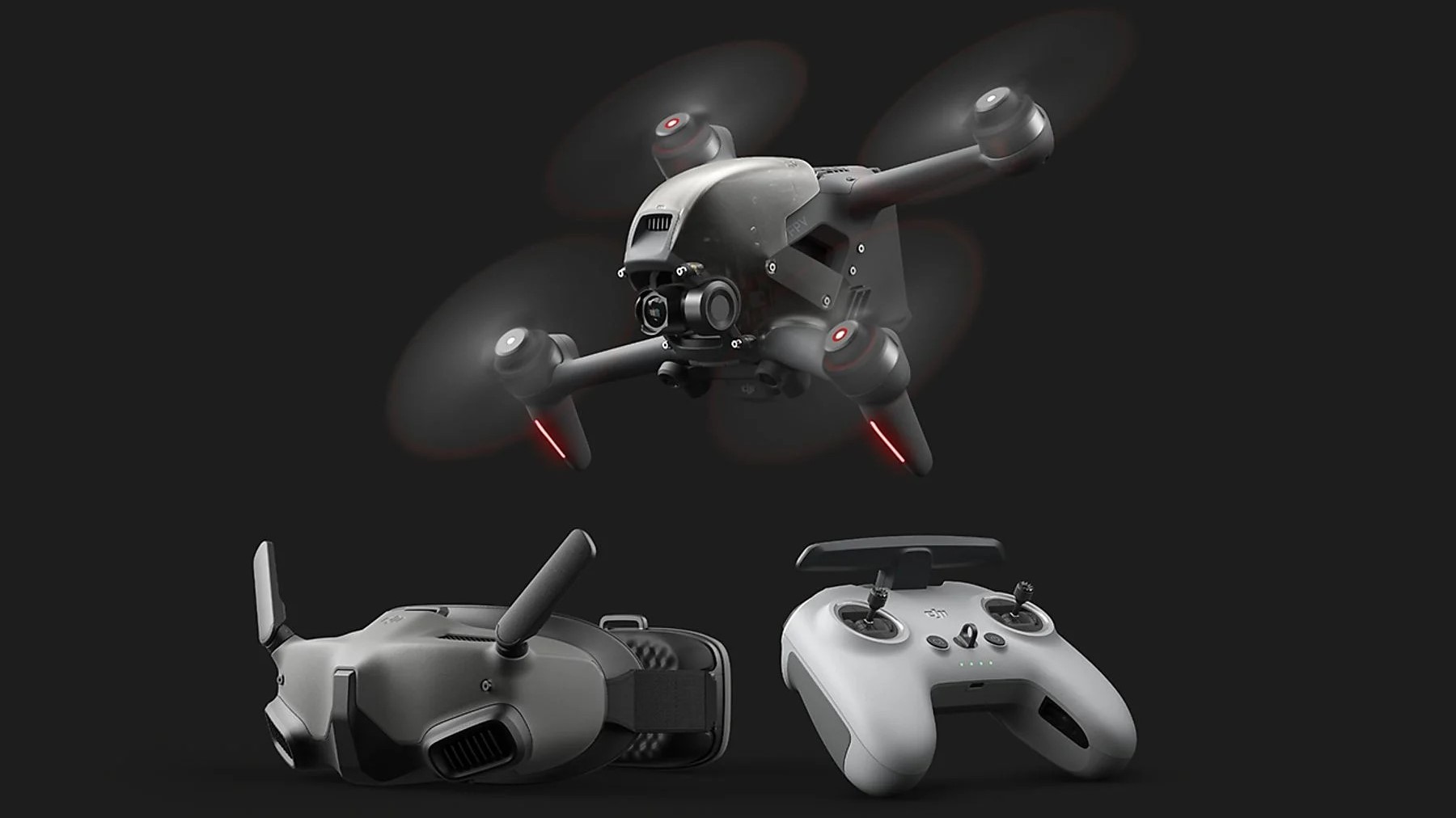 DJI FPV Explorer Combo FPV-Drohne mit Steuerelementen