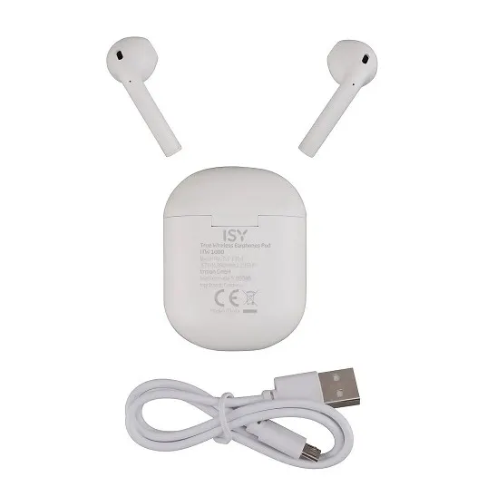 Isy True Wireless Kopfhörer Itw 1000 Bedienungsanleitung ISY ITW 1000 In-ear Bluetooth Kopfhörer bei MediaMarkt