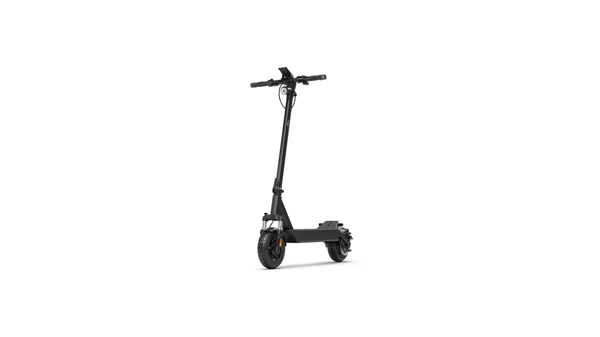 Der E-Scooter VMax New VX4 vor weißem Hintergrund.