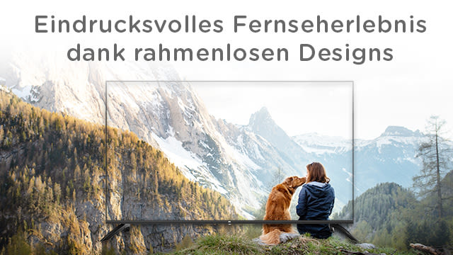 Mit seinem rahmenlosen Design und seiner schlichten Eleganz passt sich der OTV 50AU-5023C von ok. harmonisch in Deinen Wohnraum ein.