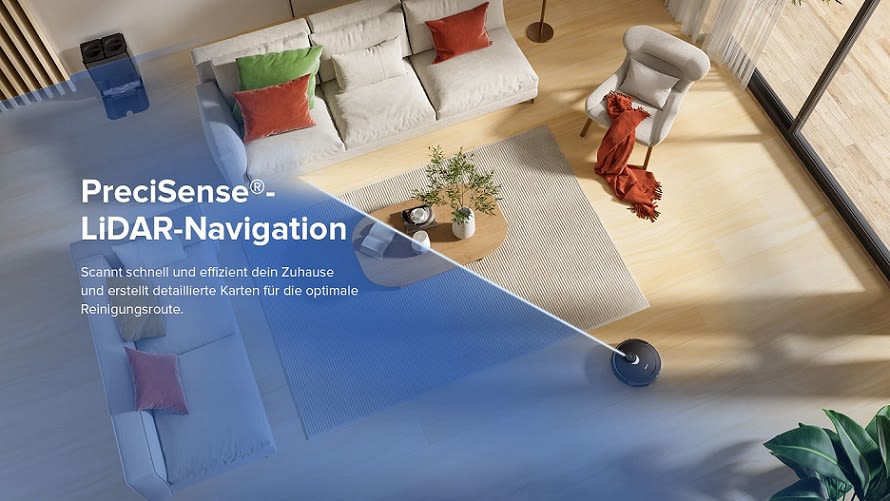 ROBOROCK Q Revo Saugroboter PreciSence Navigation