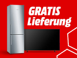 Gratis Lieferung für Großgeräte⁴